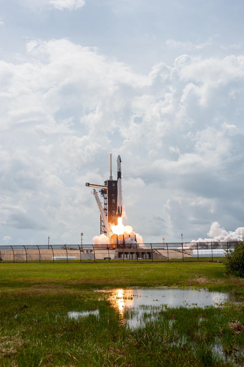 SpaceX Falcon 9 launch, NASA file photograph